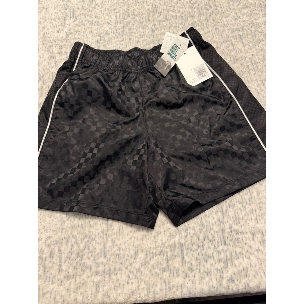 DSG Youth Woven Soccer Shorts Black Athletic Performance Size M‎ NWT